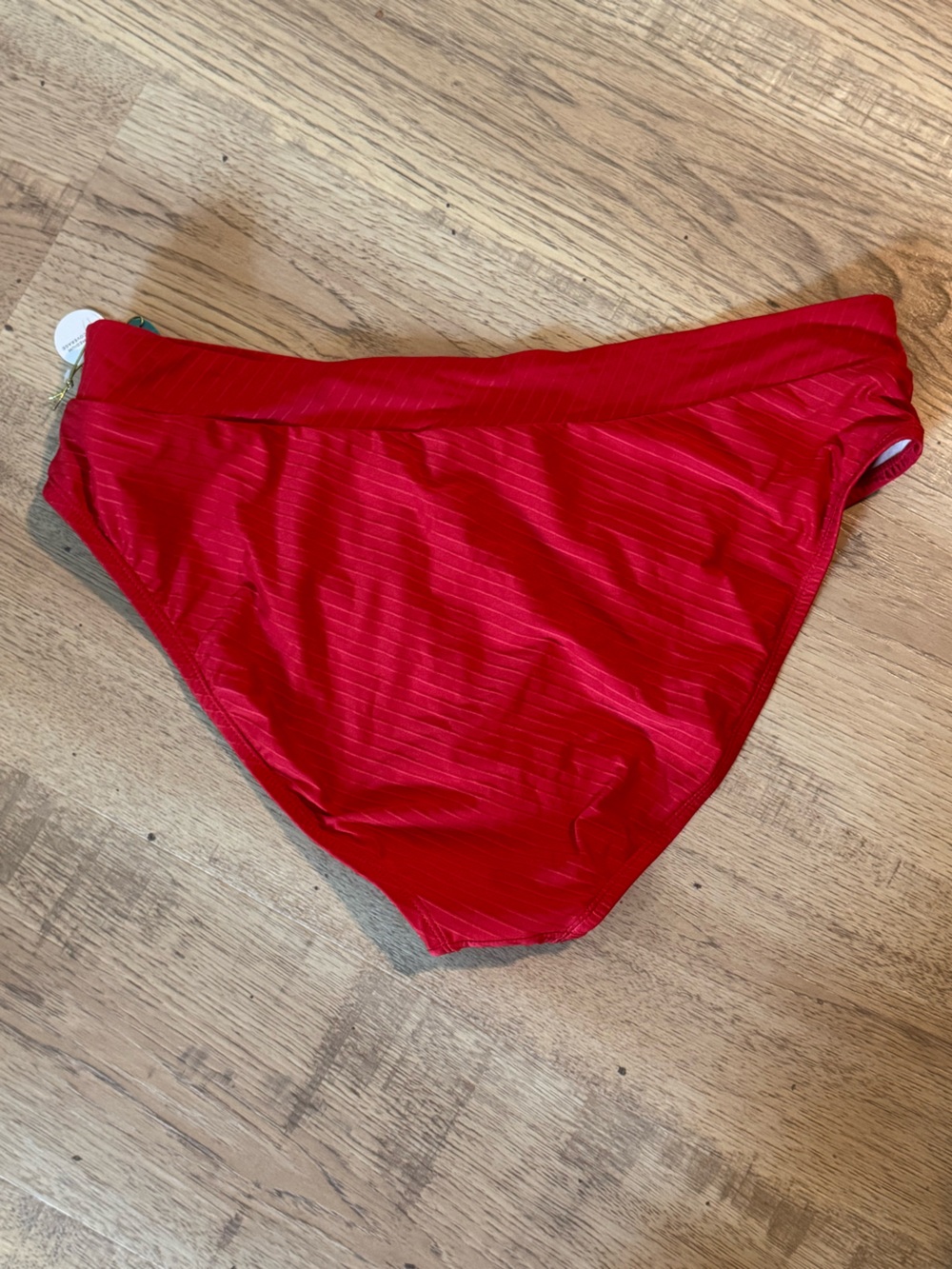 Mynah Red Textured Bikini Bottom XXL NWT - Picture 5 of 7